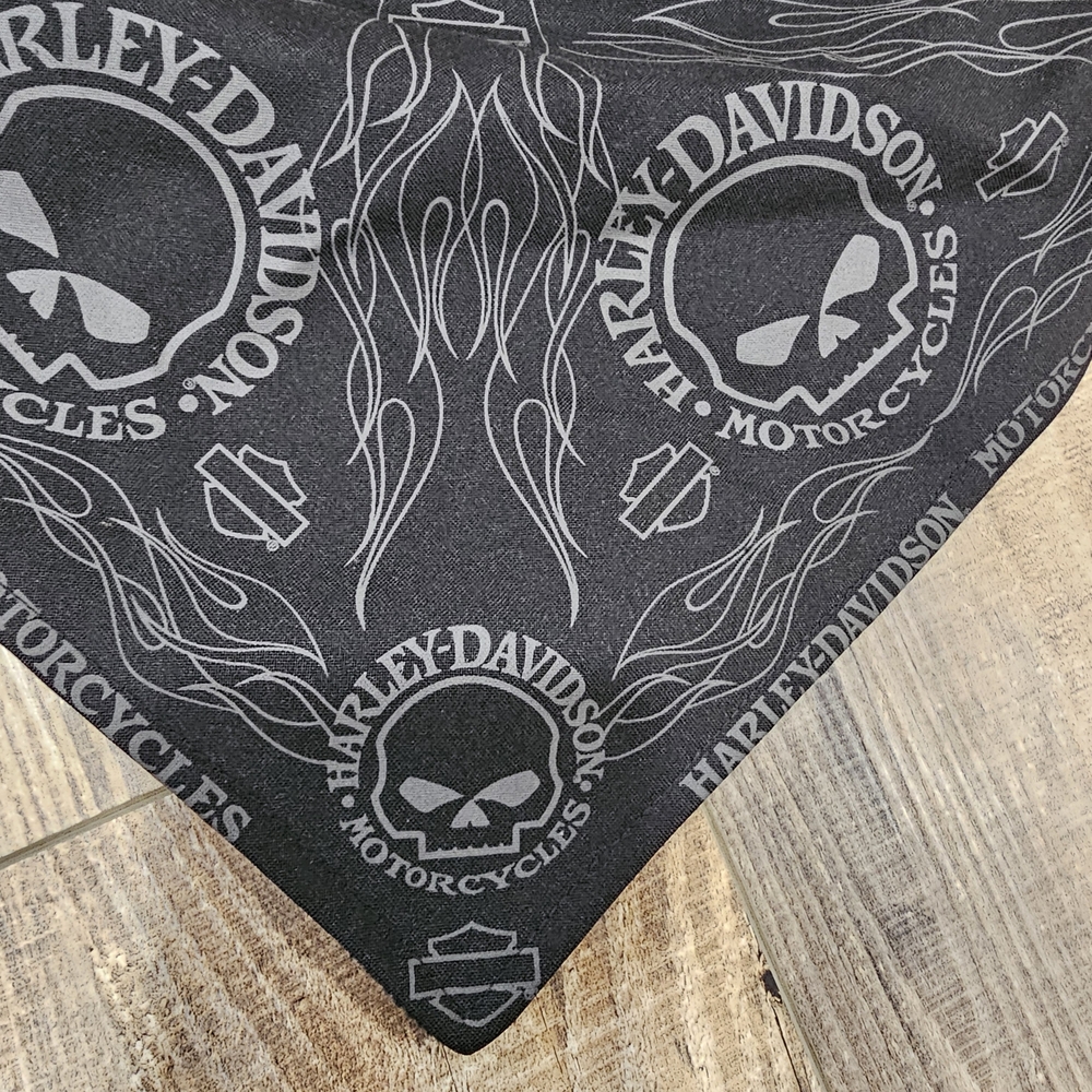 Harley-Davidson Skull Face Cover Fleece Wind Block Adult Small Motorcycles - Picture 4 of 8